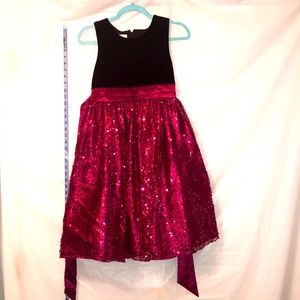 Sz 16 Girls Sequins Dress (Adorable)